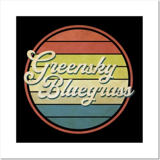 vintage vibes greensky bluegrass Posters and Art